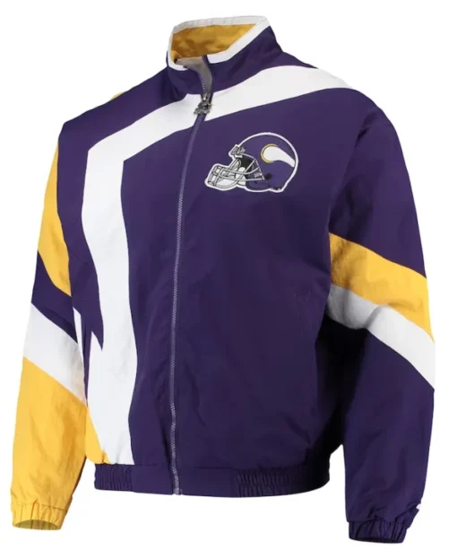 Nesbitt Minnesota Vikings NFL Starter Zip Jacket front