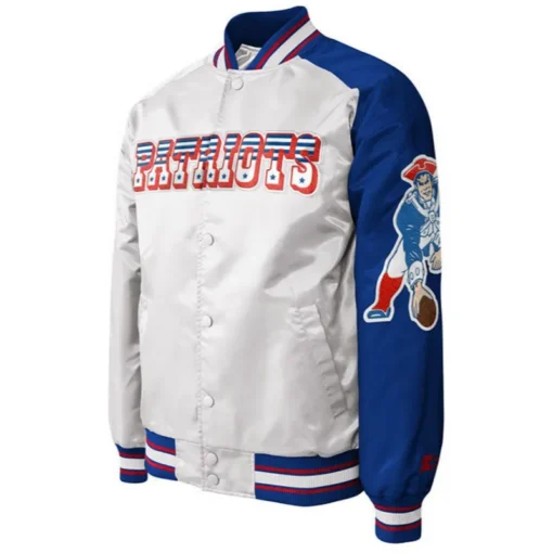 New-England-Patriots-Satin-White-Jacket