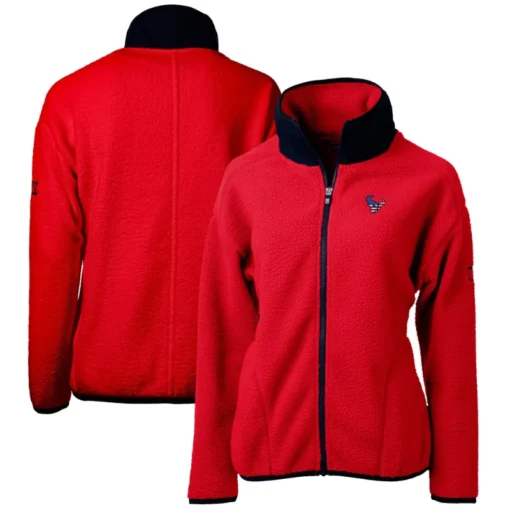 Phillips-Houston-Texans-Red-Sherpa-Zip-Jacket