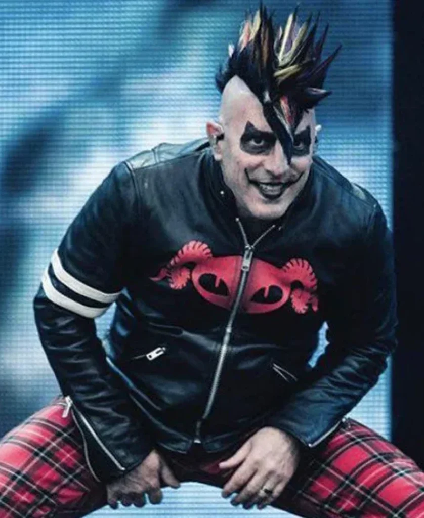 Puscifer Maynard James Keenan Striped Jacket front