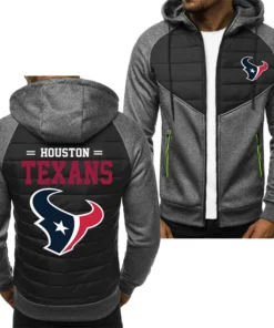 Robert-T-Houston-Texans-Grey-Fleece-Zip-Hoodie