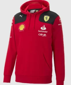 Scuderia-Ferrari-F1-2023-Team-Red-Pullover-Hoodie