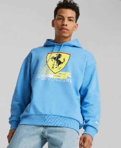 Scuderia-Ferrari-F1-PUMA-Blue-Shield-Hoodie