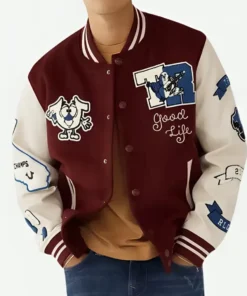 True Religion Varsity Jacket front