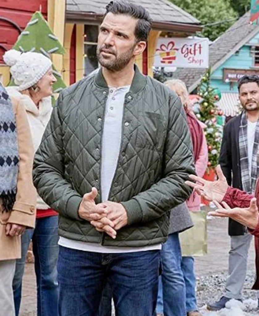 You, Me and The Christmas Trees Jack Connor Quilted Jacket