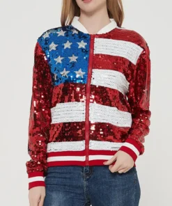 American Sequin Jacket front