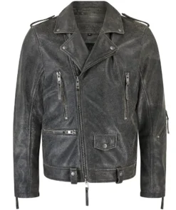 Bolongaro Trevor Leather Jacket front