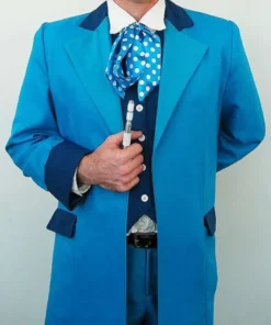 Colin Baker The Sixth Doctor Blue Coat