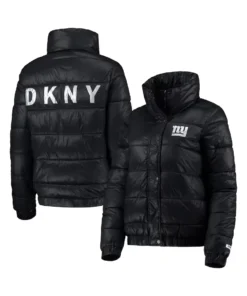 DKNY Puffer Jacket front & back