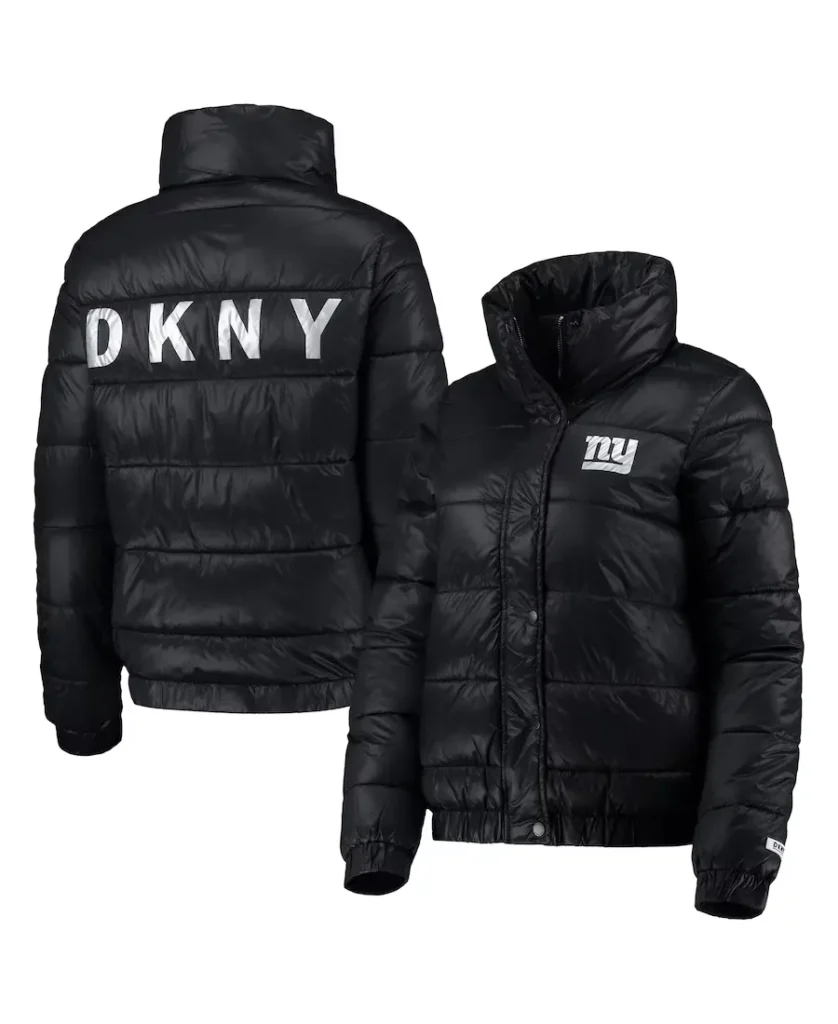 DKNY Puffer Jacket front & back