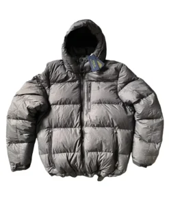 Grey Ralph Lauren Puffer Jacket