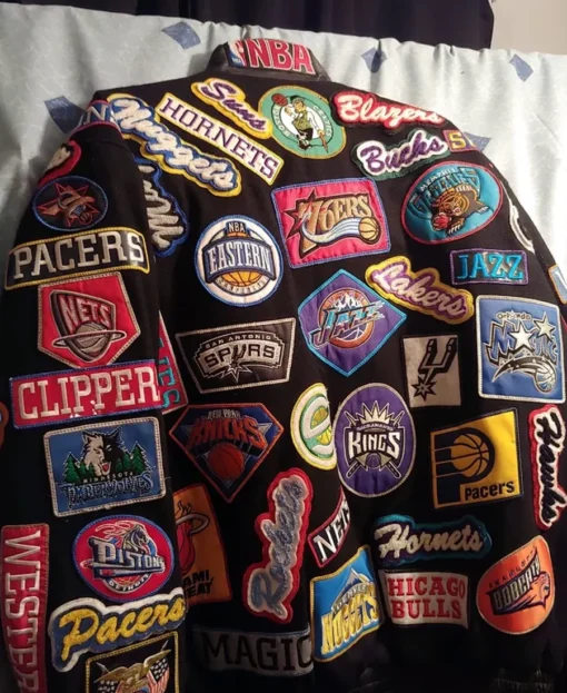 Jeff Hamilton NBA Jacket back