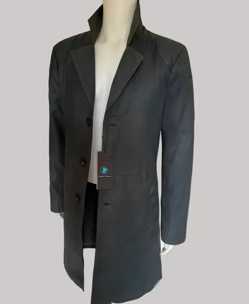 Karl Urban The Boys Black Coat front