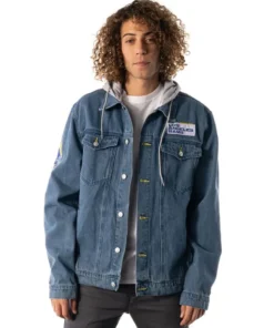 Los Angeles Rams Denim Jacket front