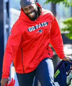 Matthew Judon Go Pats Red Hoodie