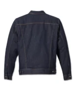 Men's Harley-Davidson Denim Jacket - Dark Indigo back