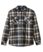 Men's Plaid Overshirt front