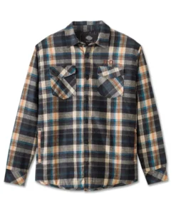 Men's Plaid Overshirt front