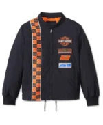 Men's Race Stripes Coaches Jacket front