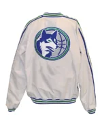 Minnesota Timberwolves White Striped back