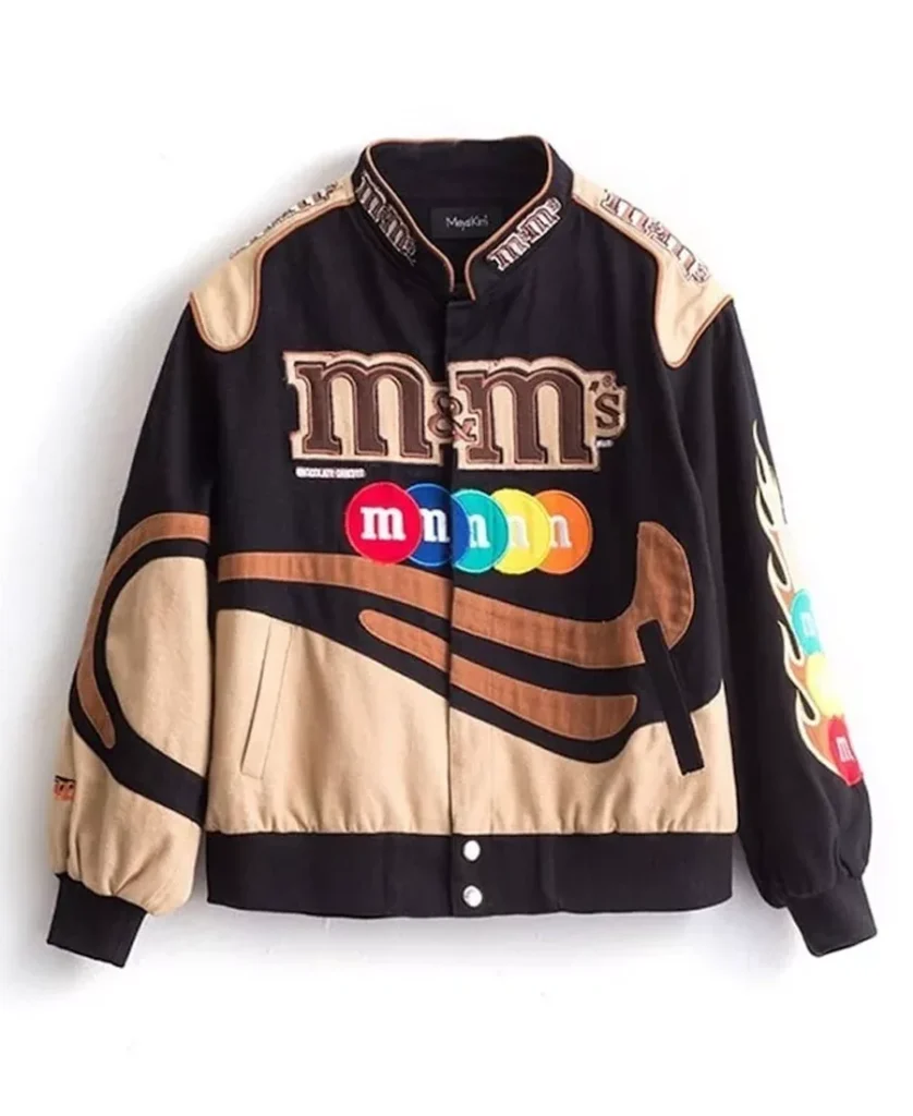 NASCAR Vintage M&M Jacket front
