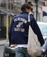 Playdium skate club jacket back