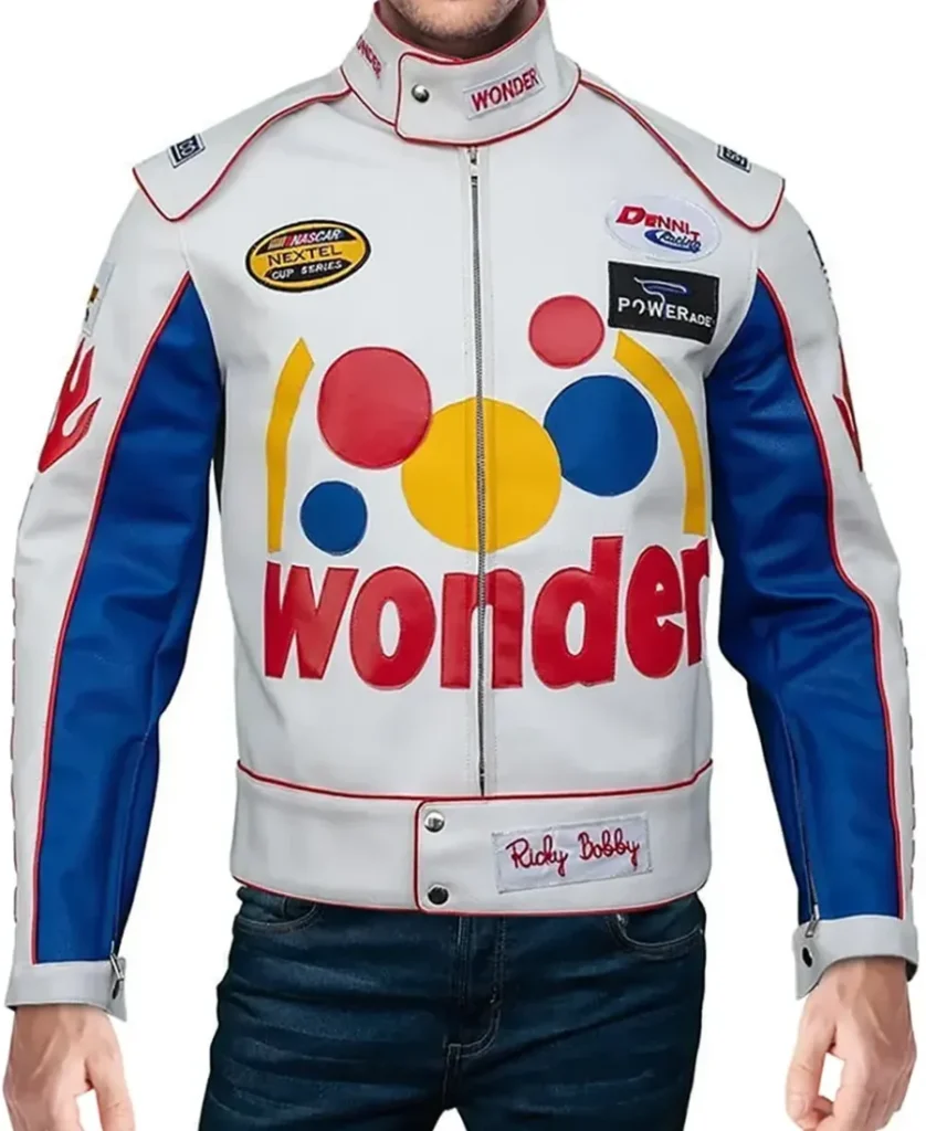 Ricky Bobby Wonder Racing Jacket front