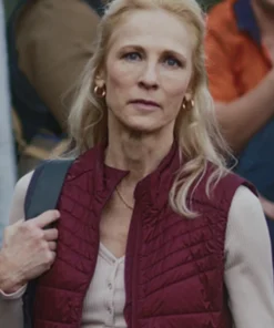 The Red 2024 Angie Milliken Maroon Vest front