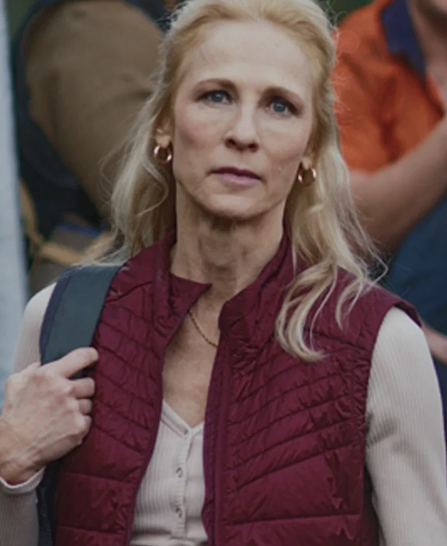 The Red 2024 Angie Milliken Maroon Vest front