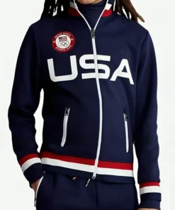 Usa Olympic Track Jacket front