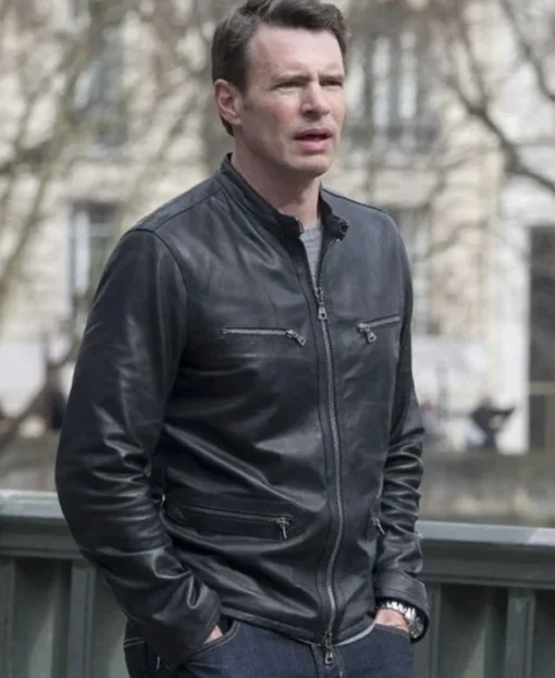 Whiskey Cavalier Will Chase Black Jacket front