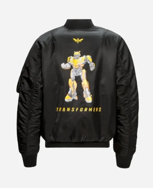 Alpha MA-1 Transformers Flight Jacket back