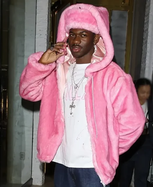 Cam’Ron – Killa Cam Pink Fur Jacket front