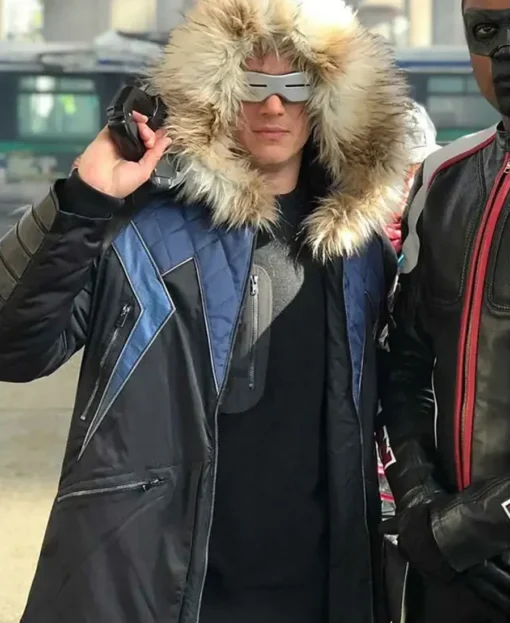 Captain Cold Legends Of Tomorrow Parka Coat front pose