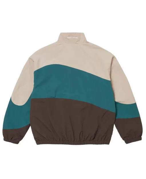 Curve Brown Track Jacket back