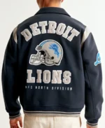 Detroit Lions Varsity Bomber Jacket back