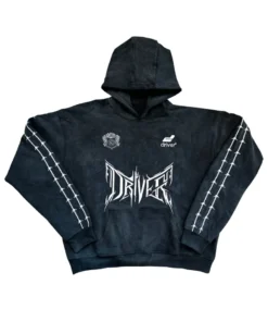 Driver Barbed-Wire Hoodie front