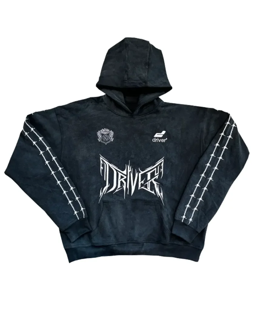 Driver Barbed-Wire Hoodie front