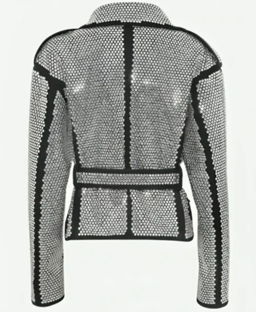 Emily In Paris S04 Kevin Dias Crystal Embellished Jacket back