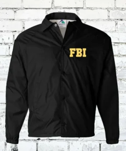 FBI Black Jacket front