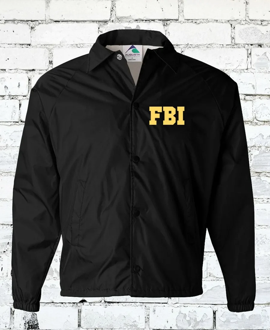 FBI Black Jacket front