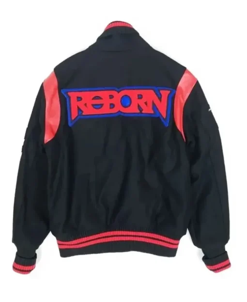 Kavinsky Reborn Varsity Jacket back