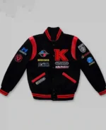 Kavinsky Reborn Varsity Jacket front