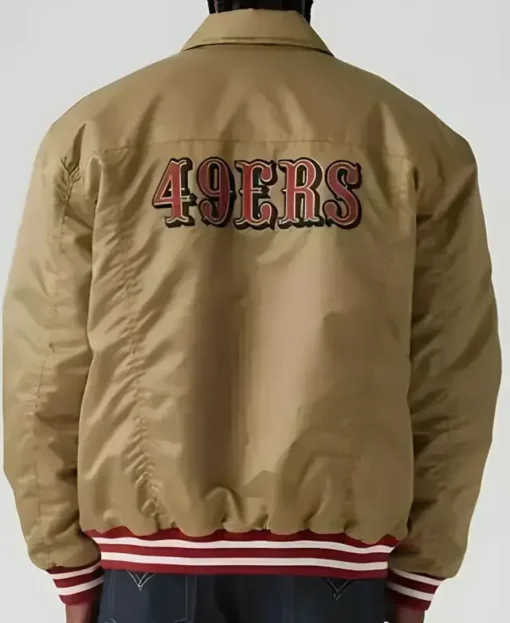 Levis x Starter San Francisco 49ers Jacket back