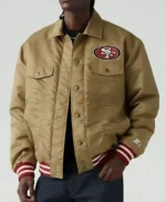 Levis x Starter San Francisco 49ers Jacket front