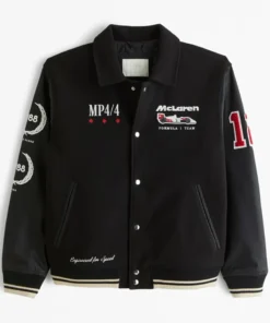 McLaren Varsity Bomber Jacket front