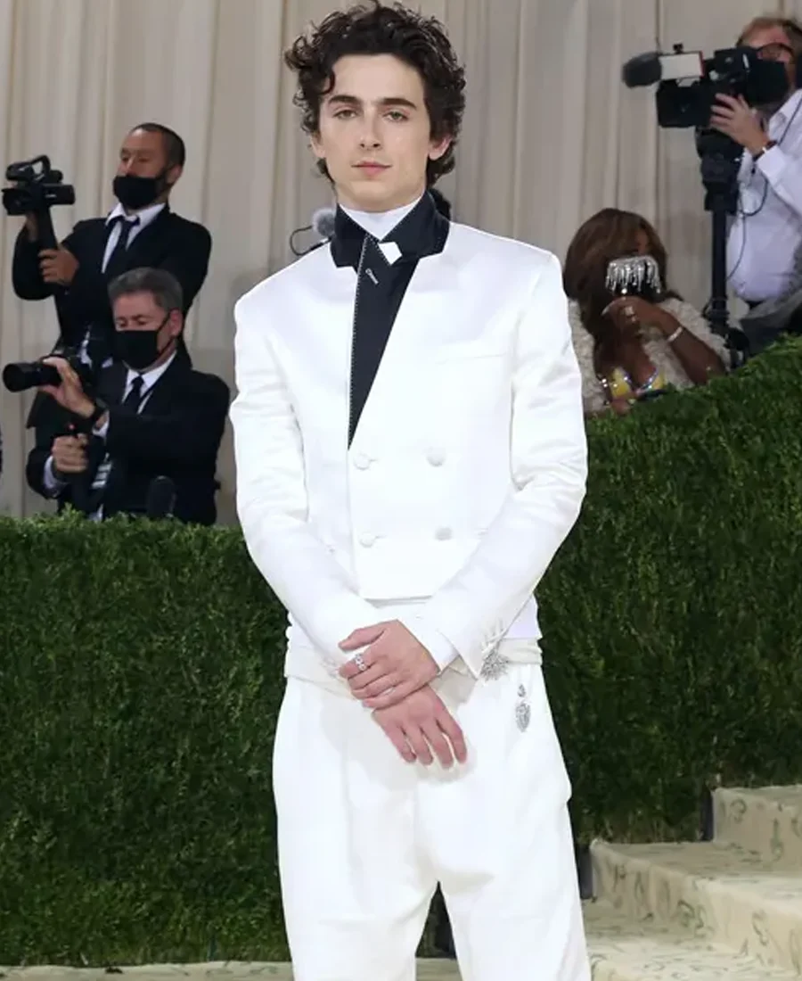 Met Gala 2023 Timothee Chalamet Blazer front