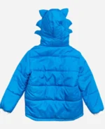 Sonic the Hedgehog Puffer Jacket back