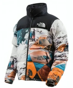 The North Face x Invincible The Expedition Series Nuptse Jacket front