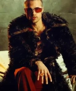 Tyler Durden Fur Coat front